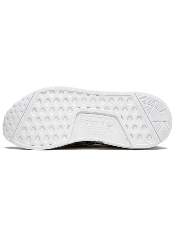 Кроссовки sneakersnstuff x nmd_r1 primeknit Adidas — изображение 4 из 4, белый/черный/красный