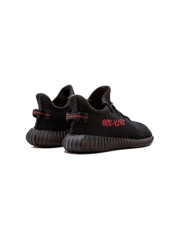 Кроссовки yeezy boost 350 v2 infant 'bred' Adidas — изображение 4 из 4, черный/красный