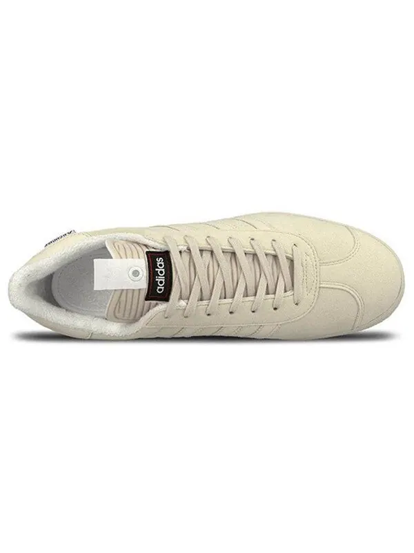 Кроссовки x slam jam socialism x united arrows & sons gazelle 'clear burgundy' Adidas — изображение 3 из 4, бежевый/белый