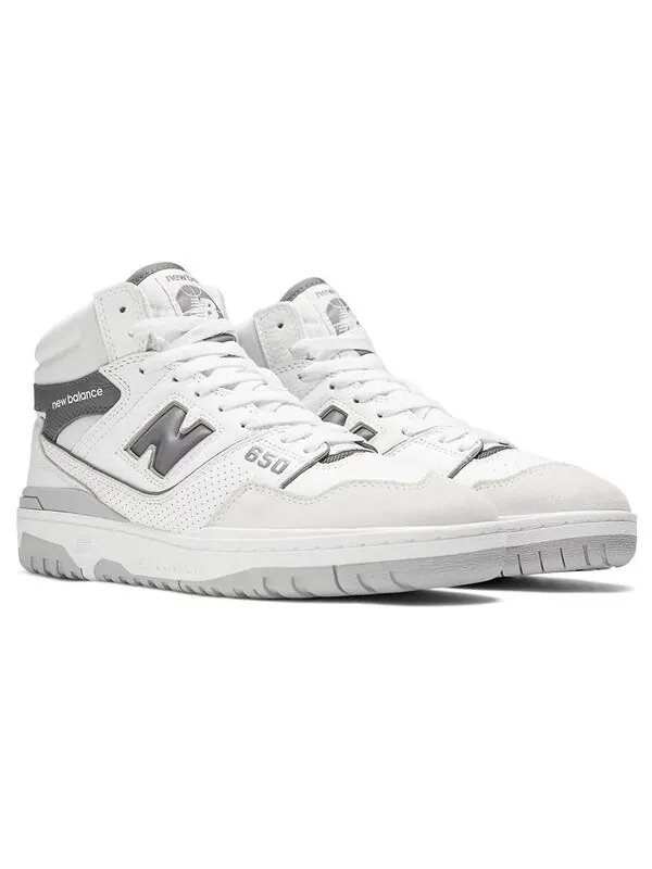 Кроссовки 650р New Balance — изображение 3 из 4, белый/серый