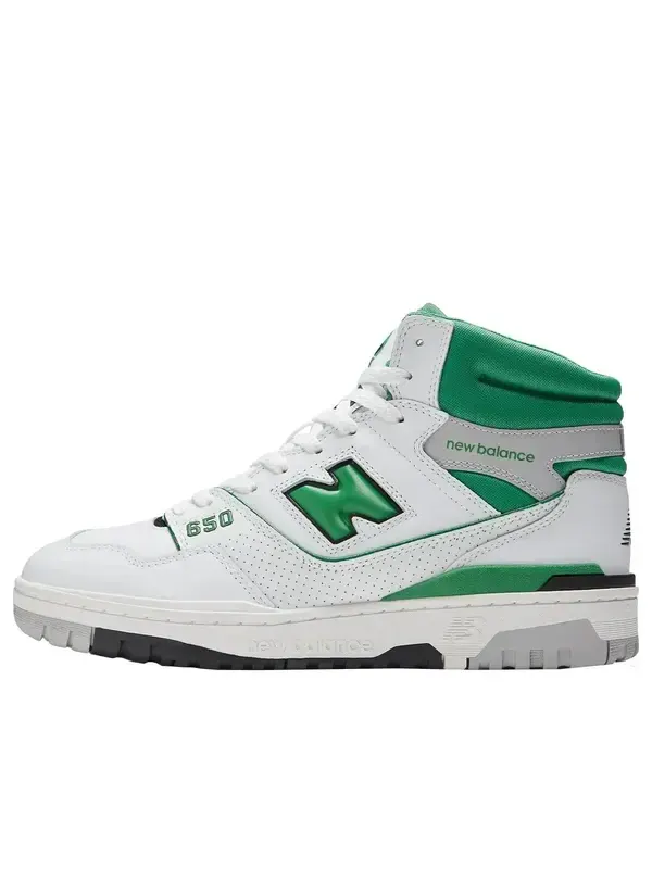 Кроссовки 650р New Balance — изображение 1 из 4, белый, зеленый