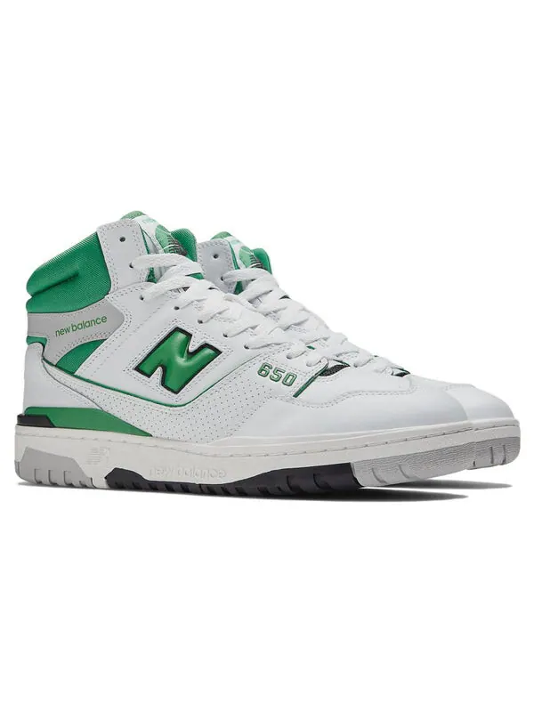 Кроссовки 650р New Balance — изображение 3 из 4, белый, зеленый