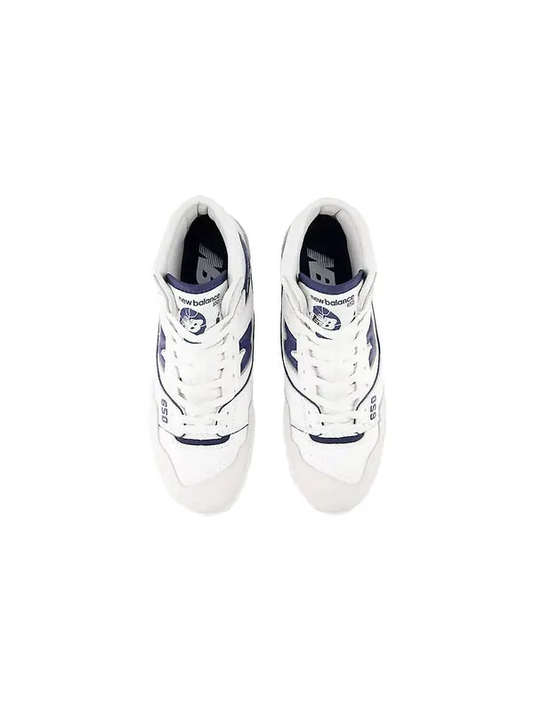 Кроссовки 650р wj New Balance — изображение 4 из 4, белый/темно-синий/серый