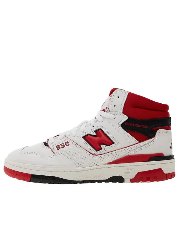 Кроссовки 650р New Balance — изображение 1 из 4, белый/красный