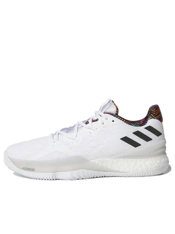 Кроссовки Crazy Light Boost 2018 Adidas — изображение 1 из 4, белый/черный