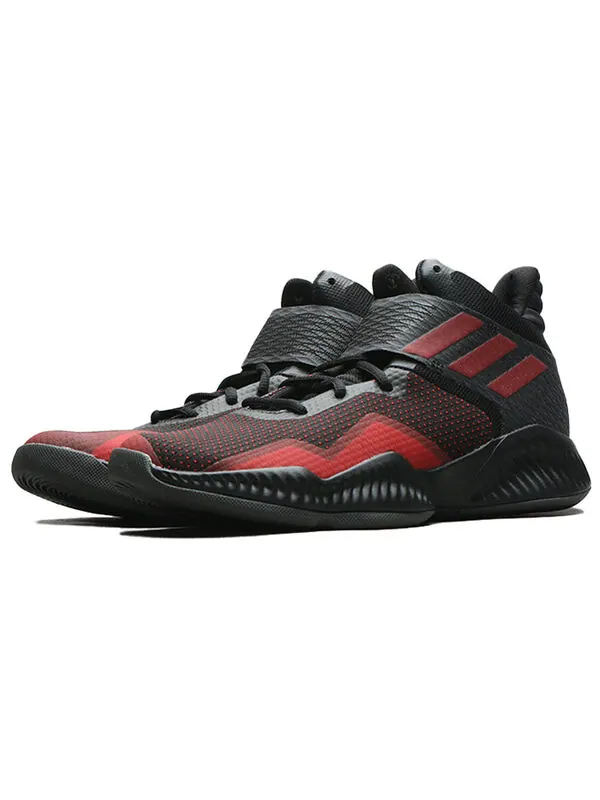Кроссовки Explosion Bounce 2018 Adidas — изображение 2 из 4, черный/красный