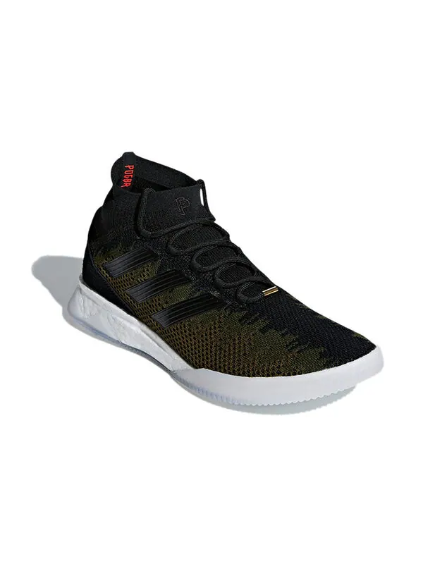 Кроссовки x paul pogba predator 18 tr Adidas — изображение 3 из 4, черный/зеленый