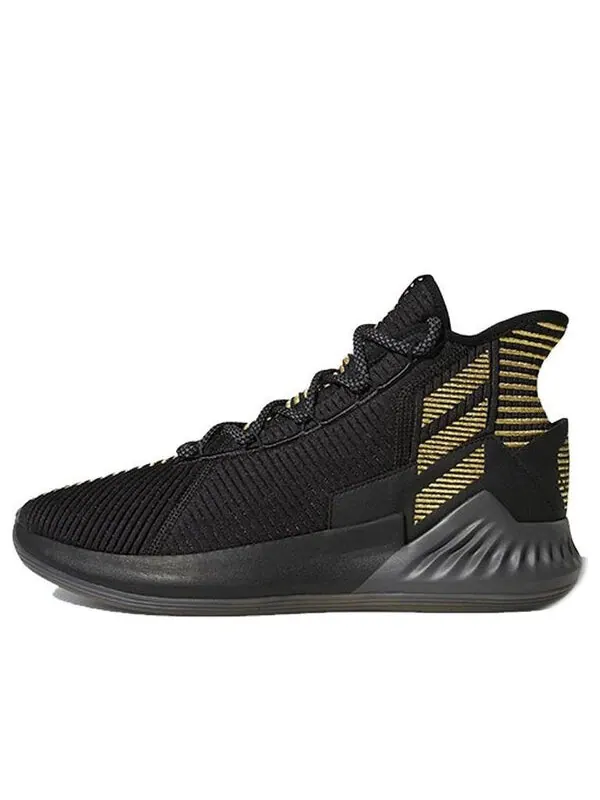 Кроссовки d rose 9 gold Adidas — изображение 1 из 4, черный