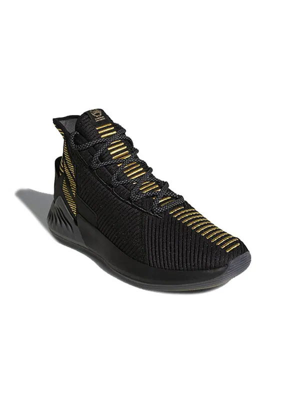 Кроссовки d rose 9 gold Adidas — изображение 2 из 4, черный