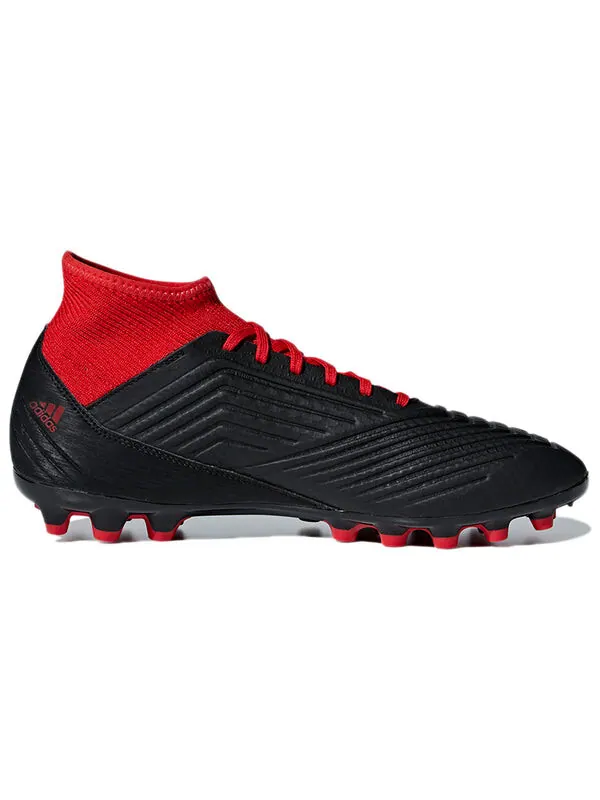 Кроссовки Predator 18.3 ag Adidas — изображение 2 из 4, черный/красный