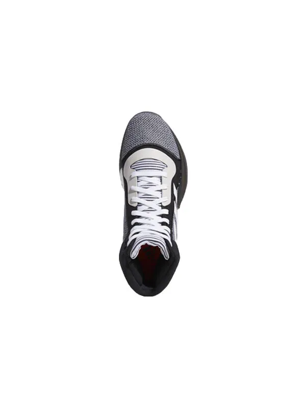 Кроссовки Marquee Boost Mid Adidas — изображение 4 из 4, белый/черный