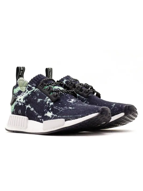 Кроссовки nmd_r1 primeknit Adidas — изображение 2 из 3, черный