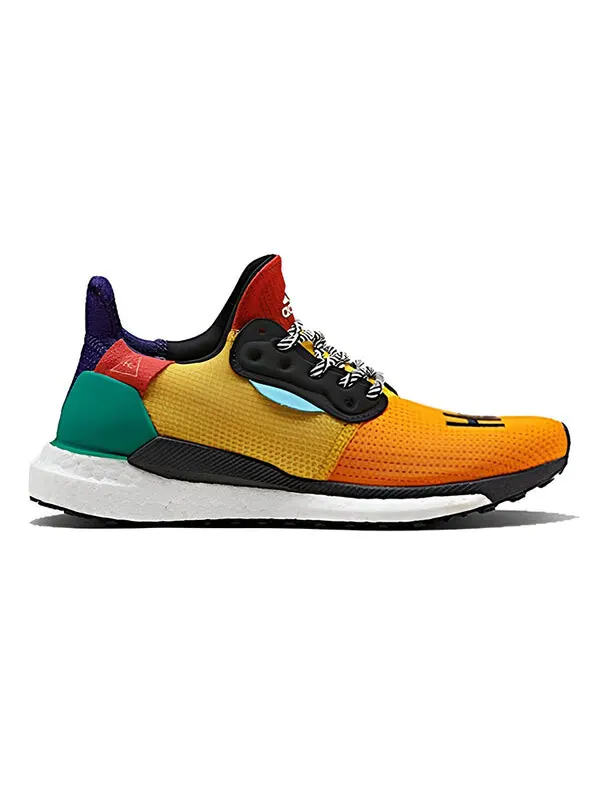 Кроссовки x pharrell solar hu glide Adidas — изображение 2 из 4, желтый/мульти
