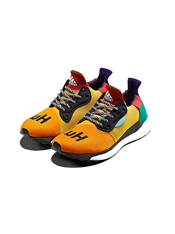 Кроссовки x pharrell solar hu glide Adidas — изображение 3 из 4, желтый/мульти