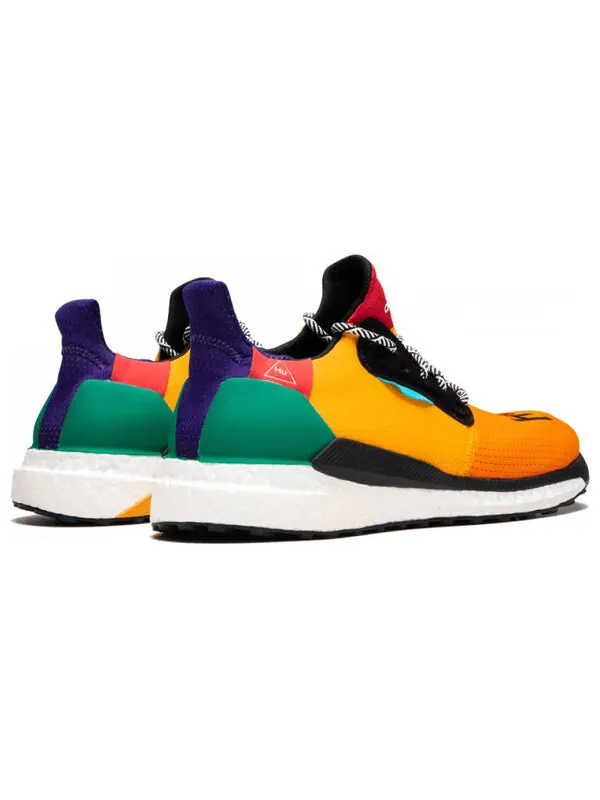 Кроссовки x pharrell solar hu glide Adidas — изображение 4 из 4, желтый/мульти