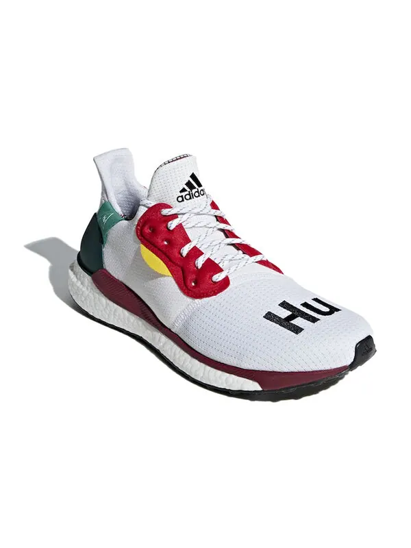 Кроссовки x pharrell solar hu glide Adidas — изображение 3 из 4, белый