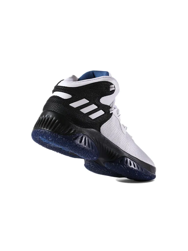 Кроссовки adidas EXPLOSIVE BOUNCE 'White Black' — изображение 4 из 6, черный