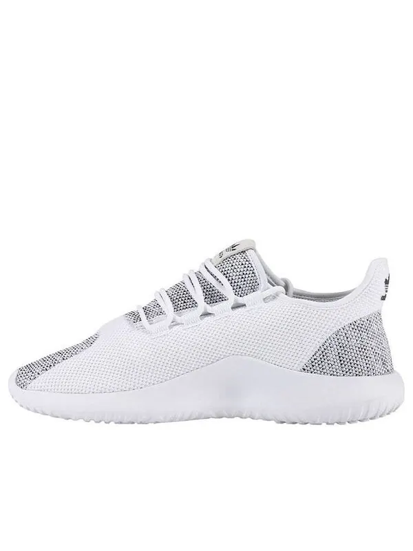 Кроссовки трубчатые теневые вязаные Adidas — изображение 1 из 4, белый/черный