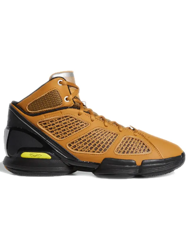 Кроссовки adizero rose 1.5 vintage basketball shoes 'mesa cblack brown' Adidas — изображение 2 из 4, коричневый