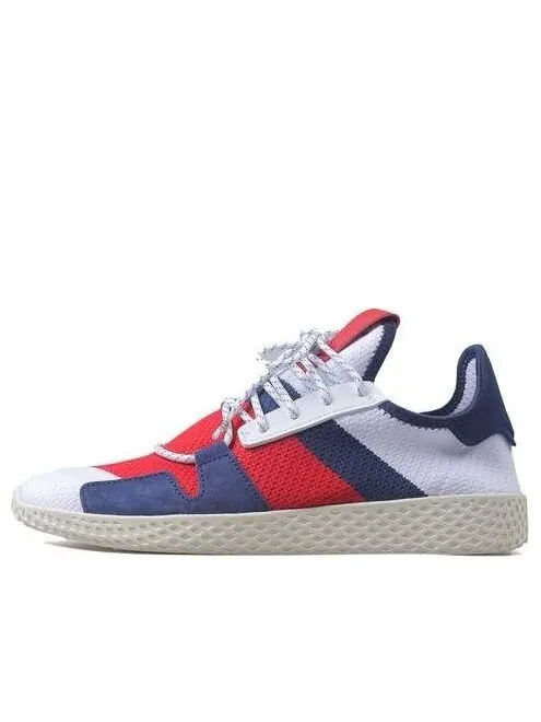 Кроссовки x pharrell x billionaire boys club теннис hu v2 Adidas — изображение 1 из 4, белый//синий
