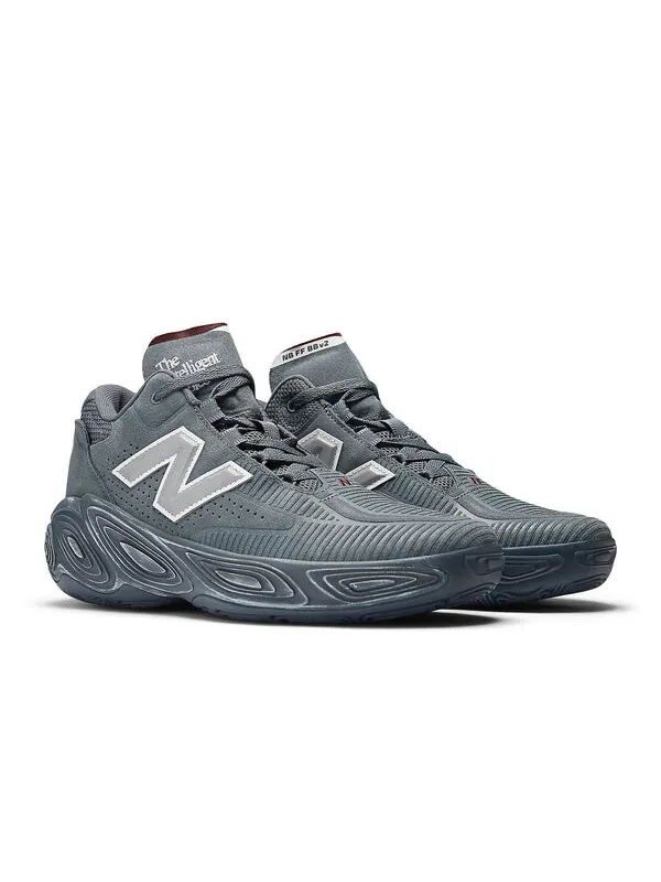Кроссовки свежие пены bb v2 New Balance — изображение 3 из 4, графитовый//красный