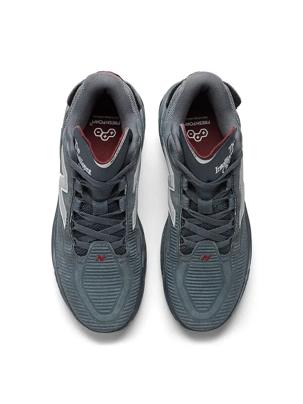 Кроссовки свежие пены bb v2 New Balance — изображение 4 из 4, графитовый//красный