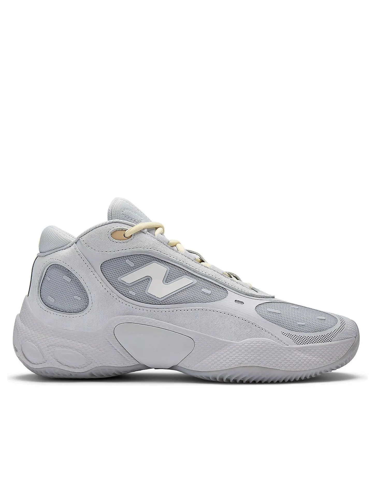 Кроссовки New Balance Fresh Foam BB V3 'Pearl Grey White' — изображение 2 из 6, серый/белый