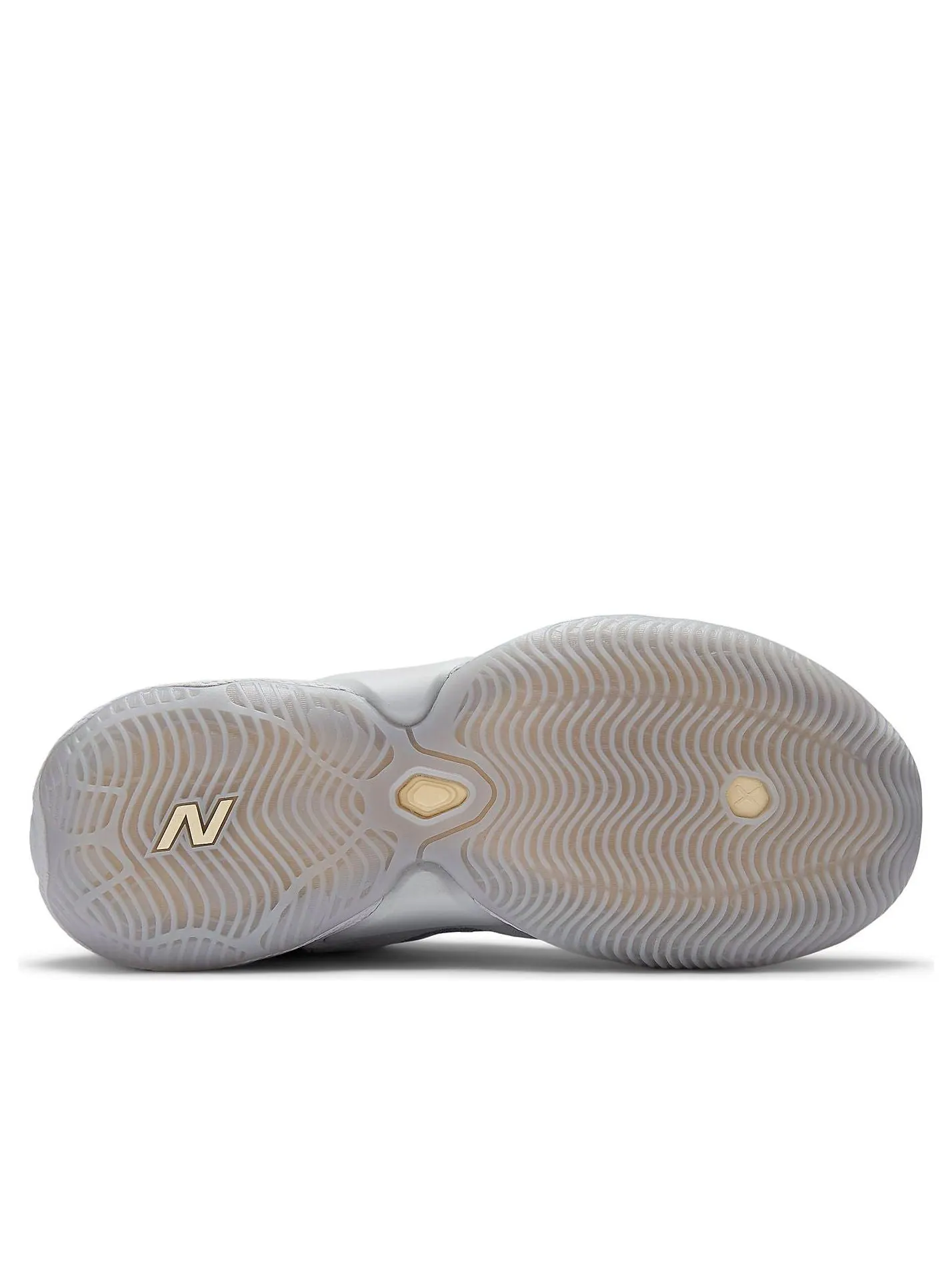 Кроссовки New Balance Fresh Foam BB V3 'Pearl Grey White' — изображение 6 из 6, серый/белый