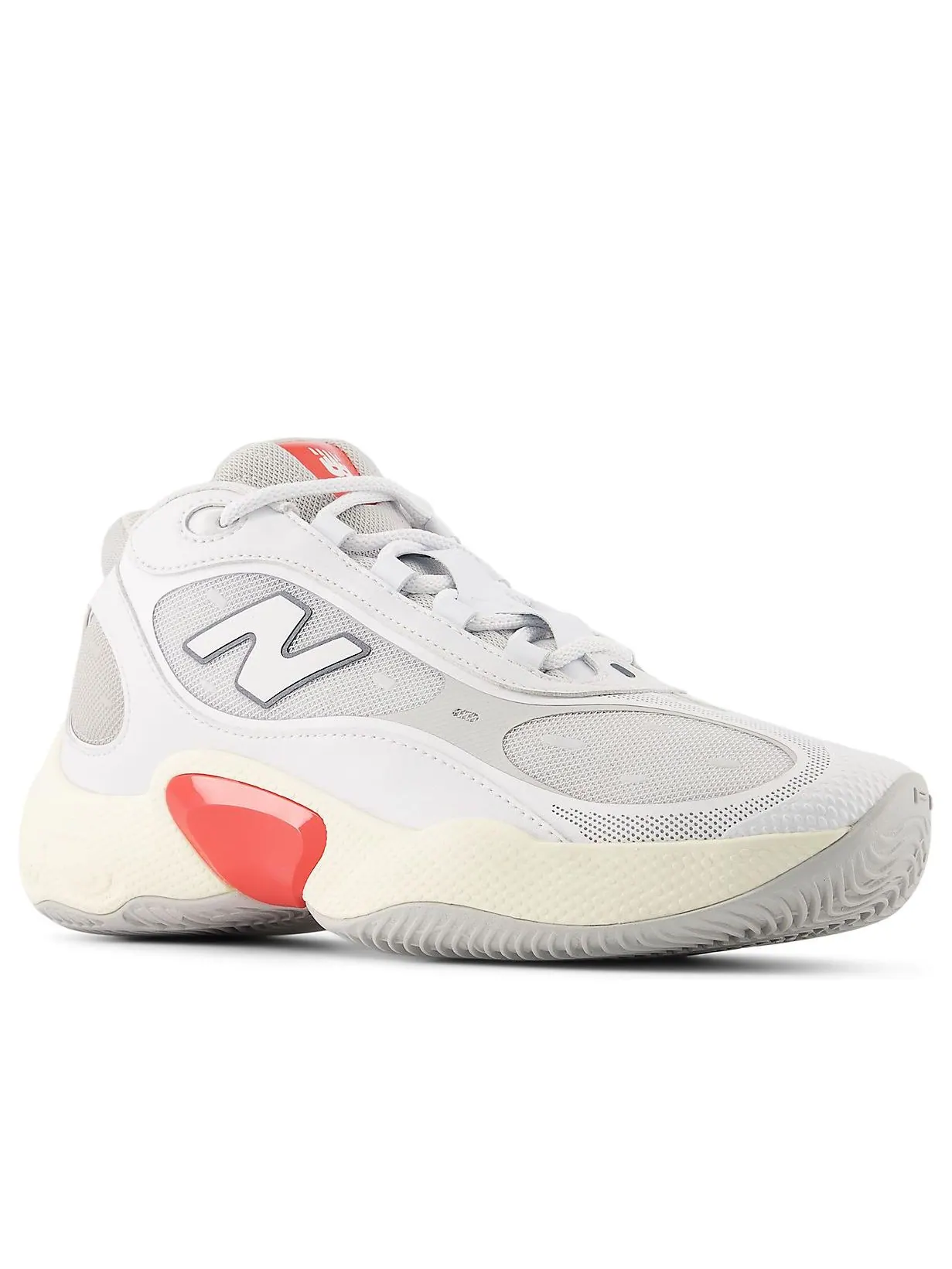 Кроссовки New Balance Fresh Foam BB V3 'White Red' — изображение 4 из 5, белый/красный