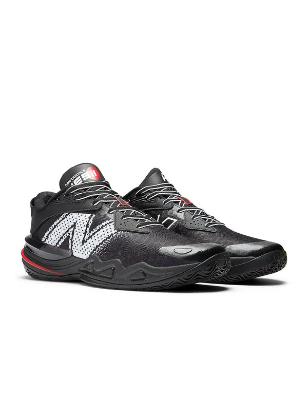Кроссовки hesi low v2 'black white' New Balance — изображение 2 из 4, черный/белый/красный