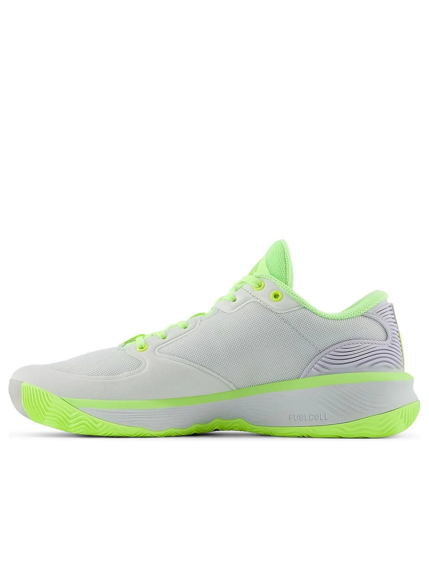 Кроссовки New Balance Hesi Low 'Quartz Grey Bleached Lime Glo' — изображение 1 из 6, серый