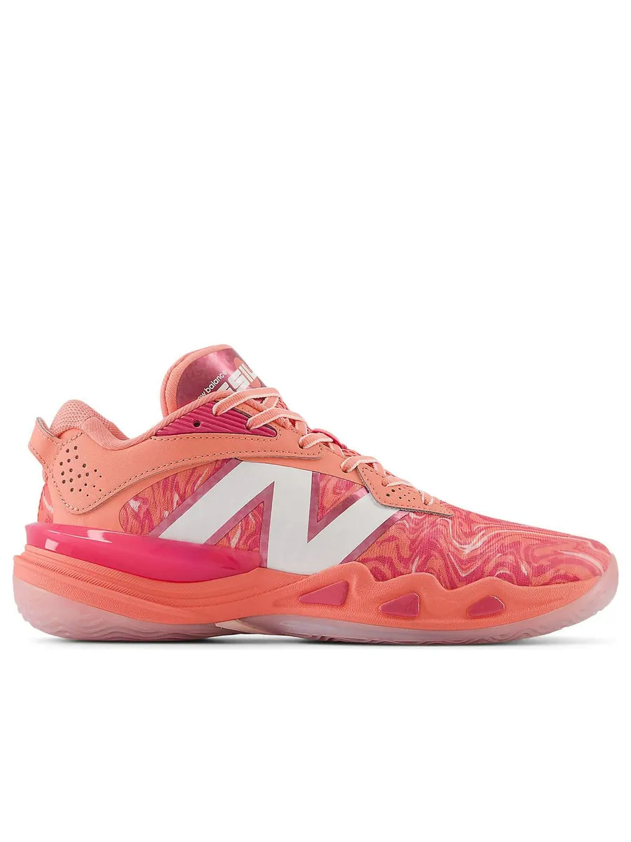Кроссовки New Balance BB Hesi Low v2 'Sunfade Red' — изображение 2 из 6, оранжевый