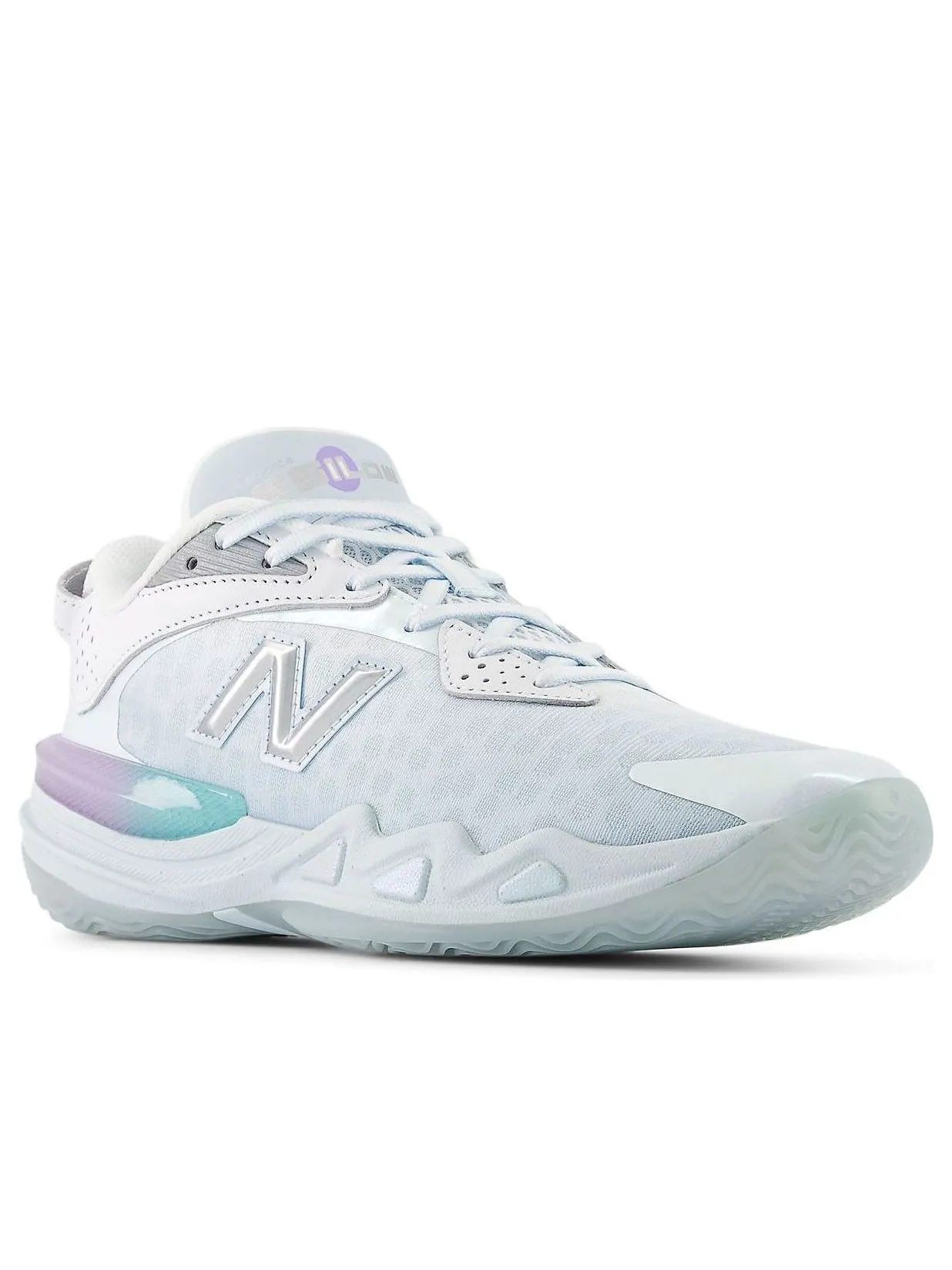 Кроссовки New Balance x Tyrese Maxey Hesi Low V2 'Grey Blue' — изображение 3 из 4, синий