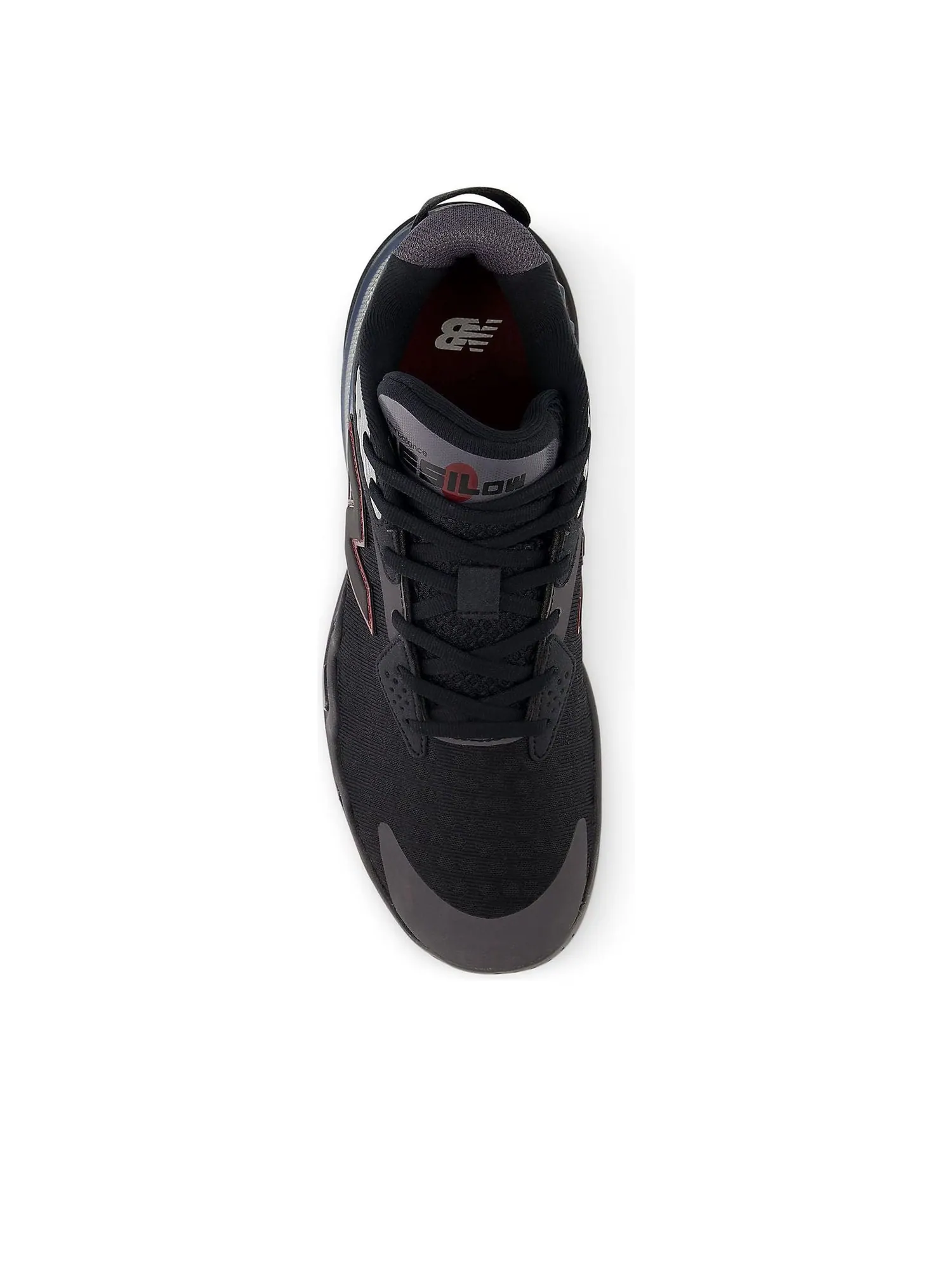 Кроссовки New Balance BB Hesi Low v2 'Black Crimson' — изображение 2 из 5, черный