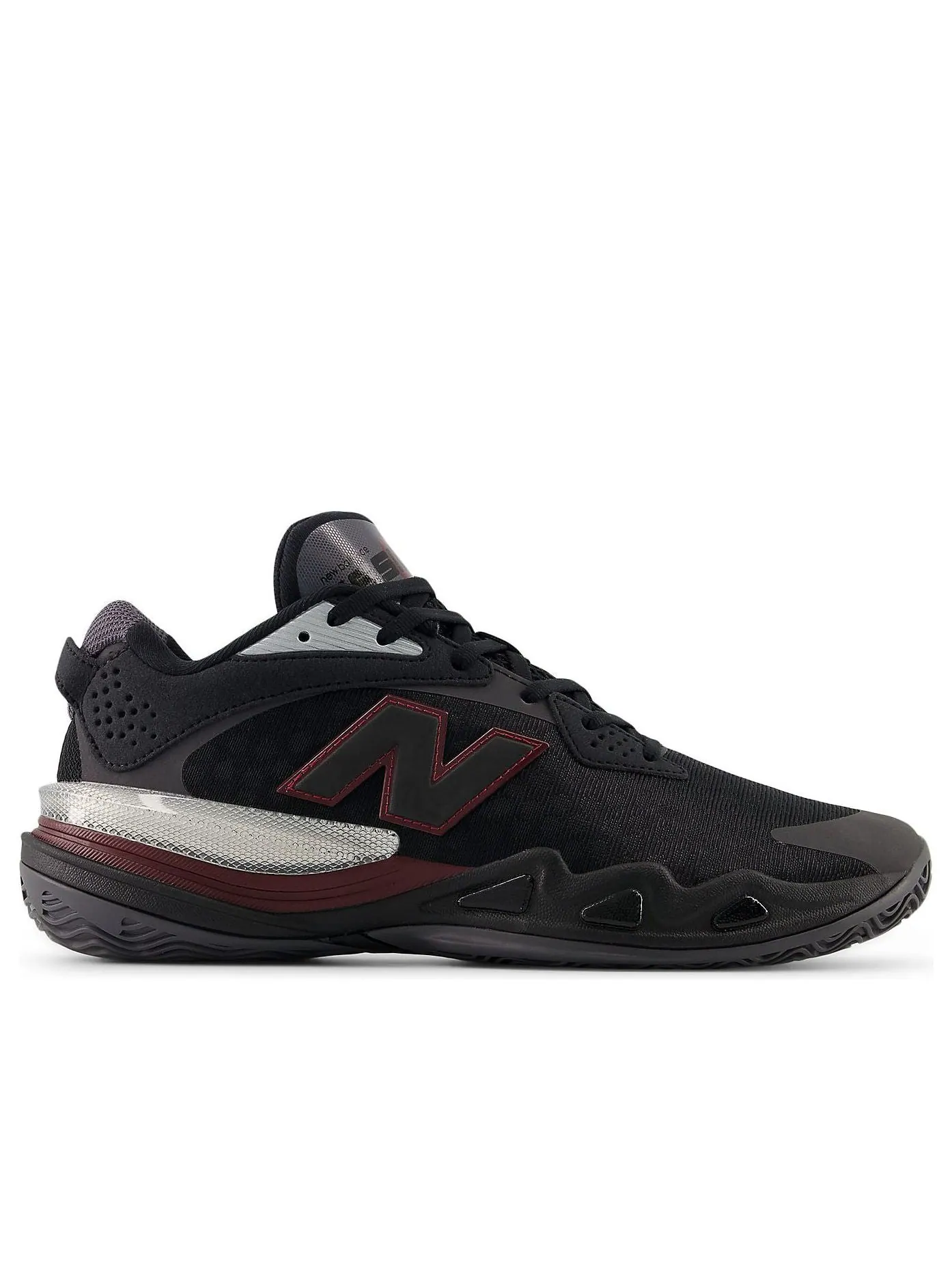 Кроссовки New Balance BB Hesi Low v2 'Black Crimson' — изображение 5 из 5, черный