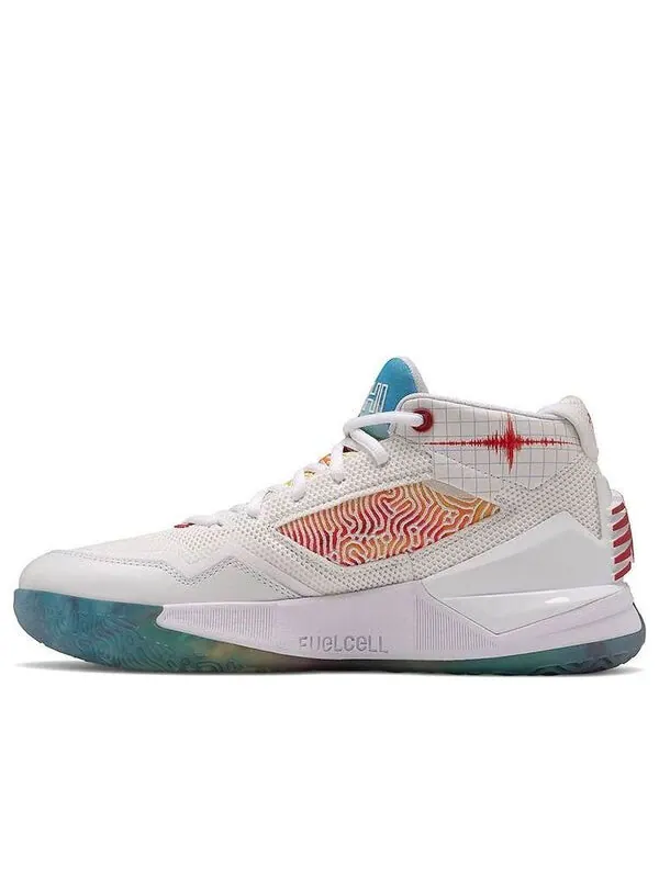 Кроссовки кавай New Balance — изображение 1 из 4, белый/красный