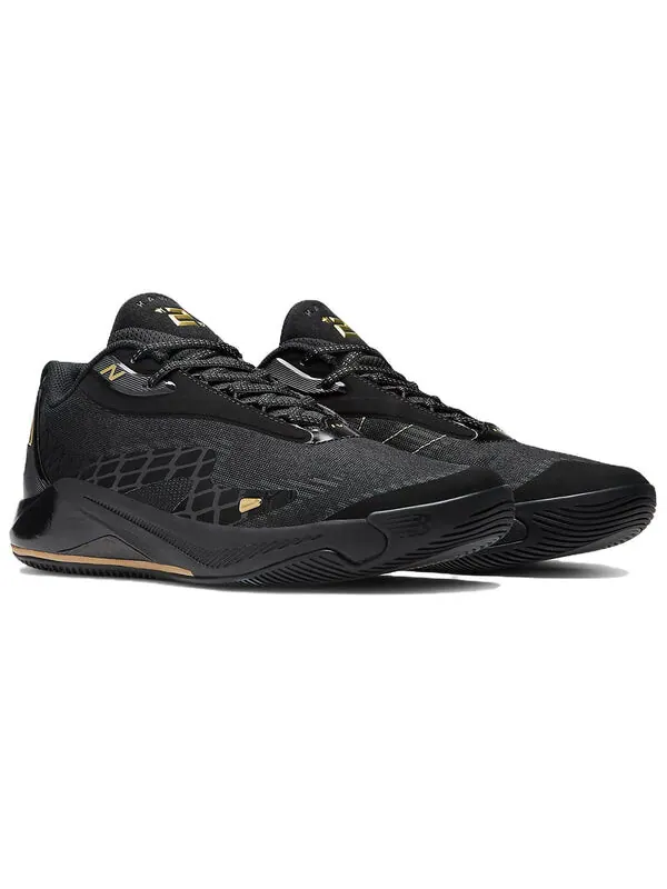 Кроссовки kawhi 4 'transcend greatness' New Balance — изображение 2 из 4, черный/золотистый