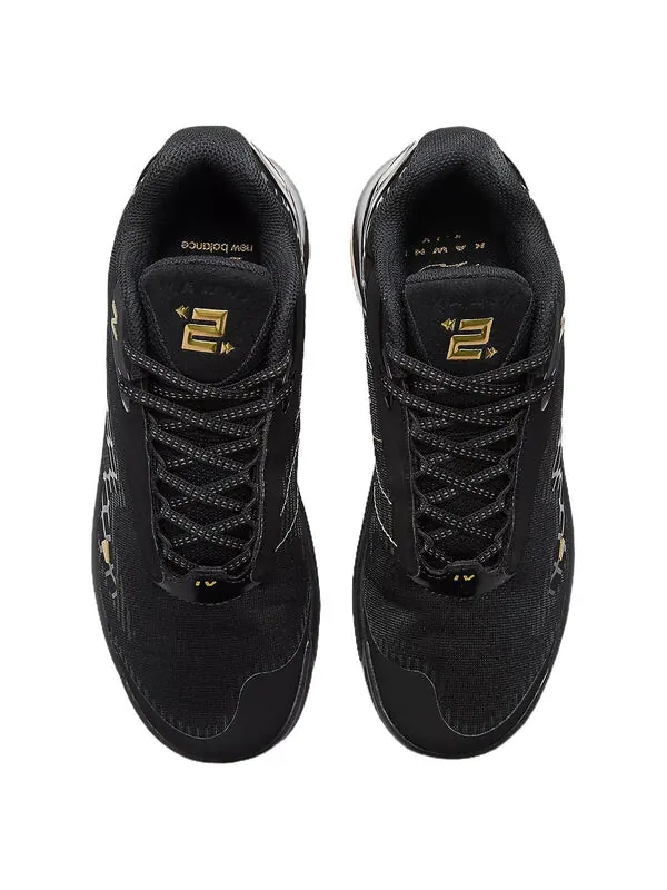 Кроссовки kawhi 4 'transcend greatness' New Balance — изображение 3 из 4, черный/золотистый
