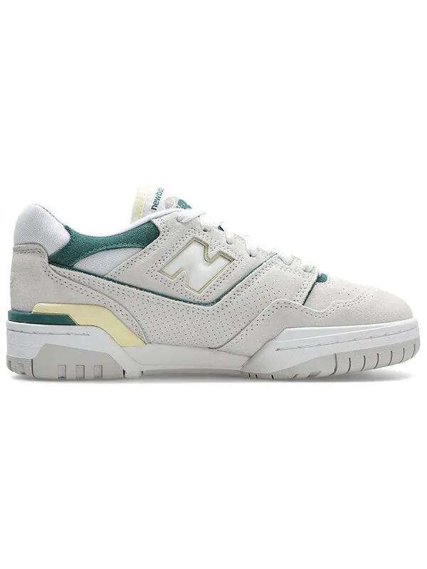 Кроссовки 550 New Balance — изображение 2 из 4, белый/желтый/зеленый