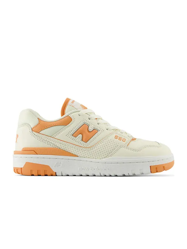 Кроссовки 550 New Balance — изображение 2 из 4, бежевый/оранжевый