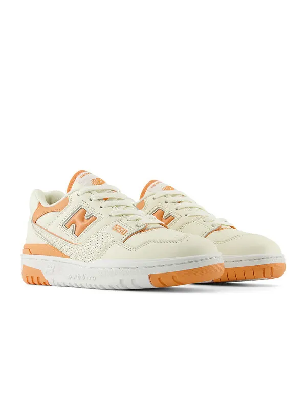 Кроссовки 550 New Balance — изображение 3 из 4, бежевый/оранжевый