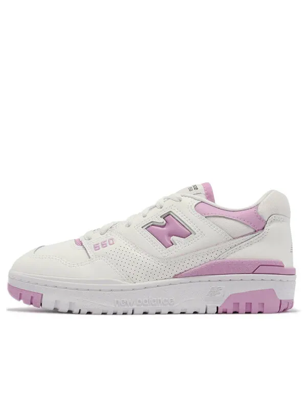 Кроссовки 550 New Balance — изображение 1 из 4, белый/розовый