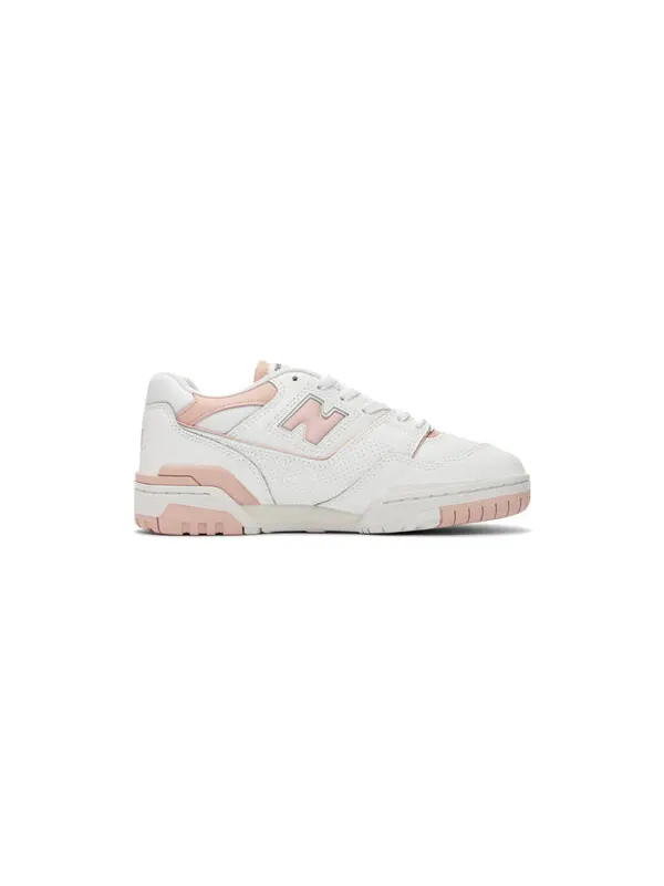 Кроссовки 550 New Balance — изображение 2 из 4, белый/розовый песочный