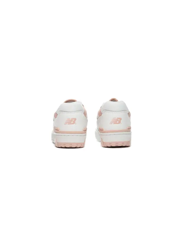 Кроссовки 550 New Balance — изображение 4 из 4, белый/розовый песочный