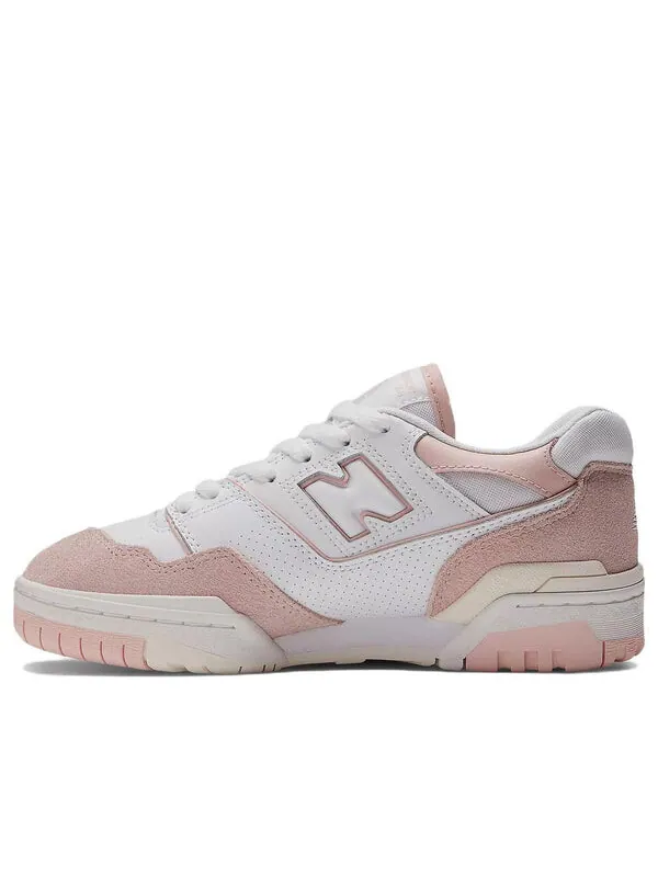 Кроссовки 550 New Balance — изображение 2 из 4, розовый/белый