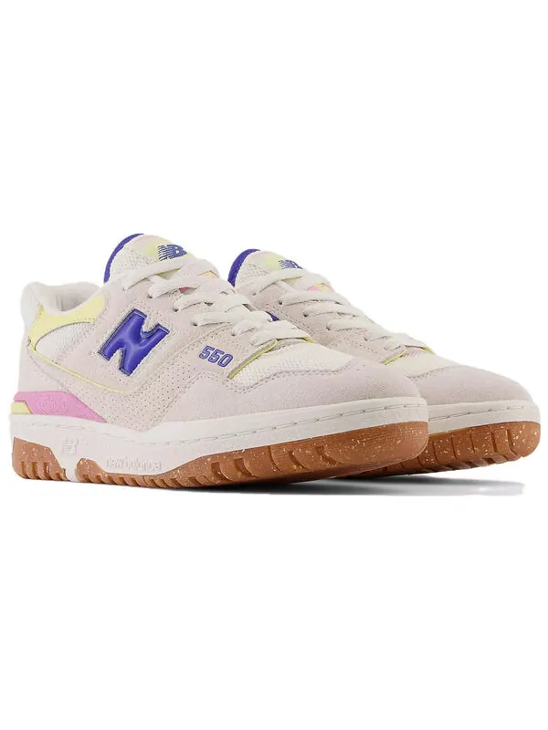 Кроссовки (WMNS) New Balance 550 'Sea Salt Marine Blue' — изображение 3 из 4, синий
