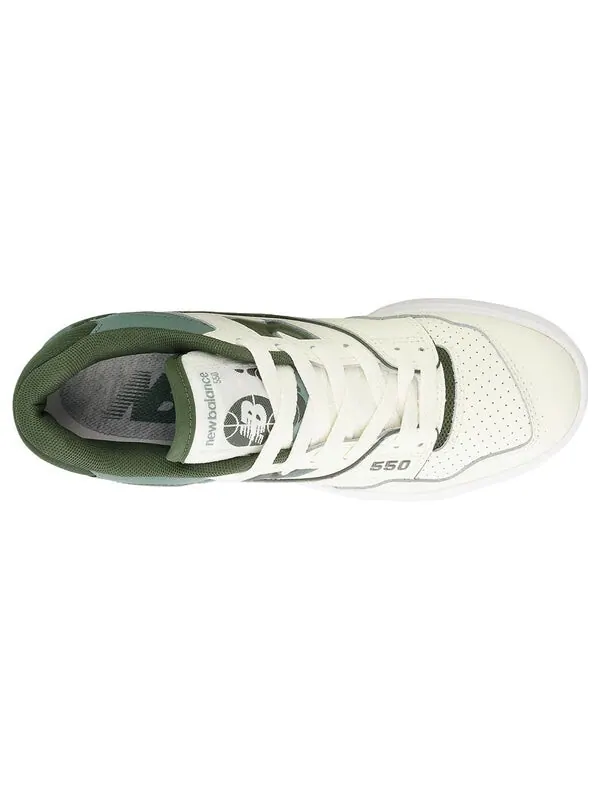 Кроссовки 550 New Balance — изображение 4 из 4, бежевый/зеленый/белый