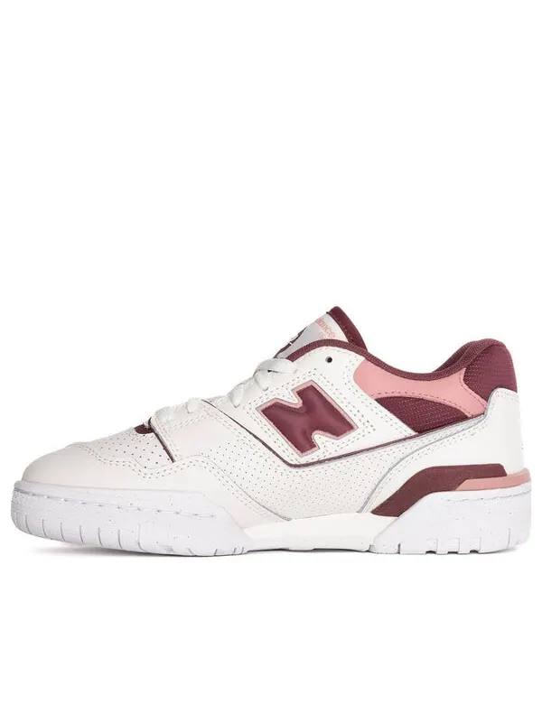 Кроссовки 550 New Balance — изображение 1 из 4, белый/бордовый