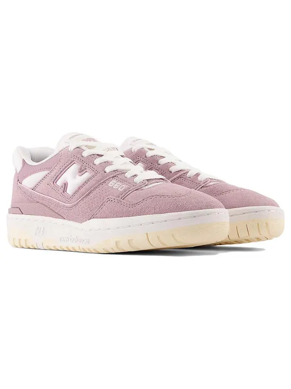 Кроссовки 550 New Balance, сиреневый — изображение 4 из 4, белый