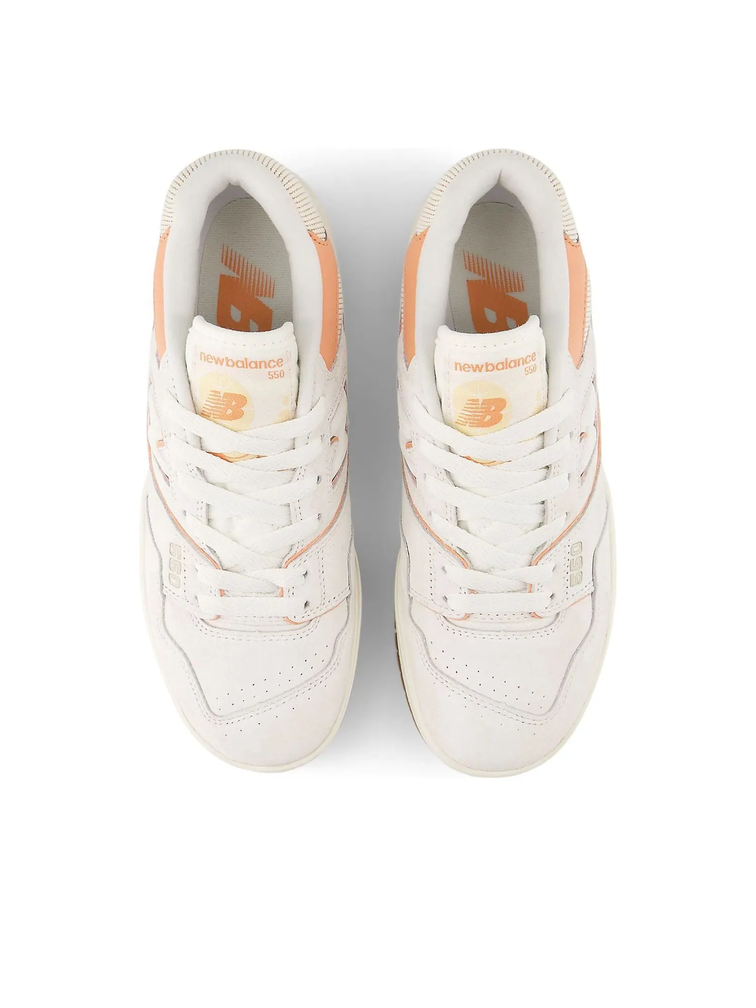 (WMNS) New Balance 550 'Sea Salt Peach Nectar' — изображение 2 из 6, белый